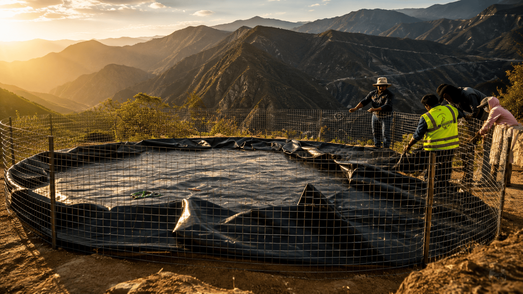 Geotanque para minería