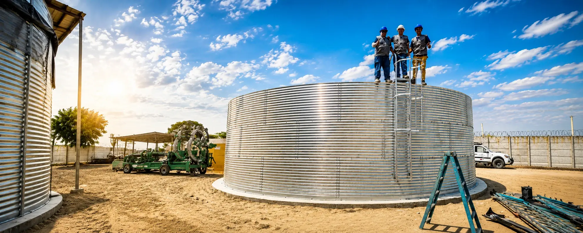 Instalaci&oacute;n de tanque australiano MUNTEC